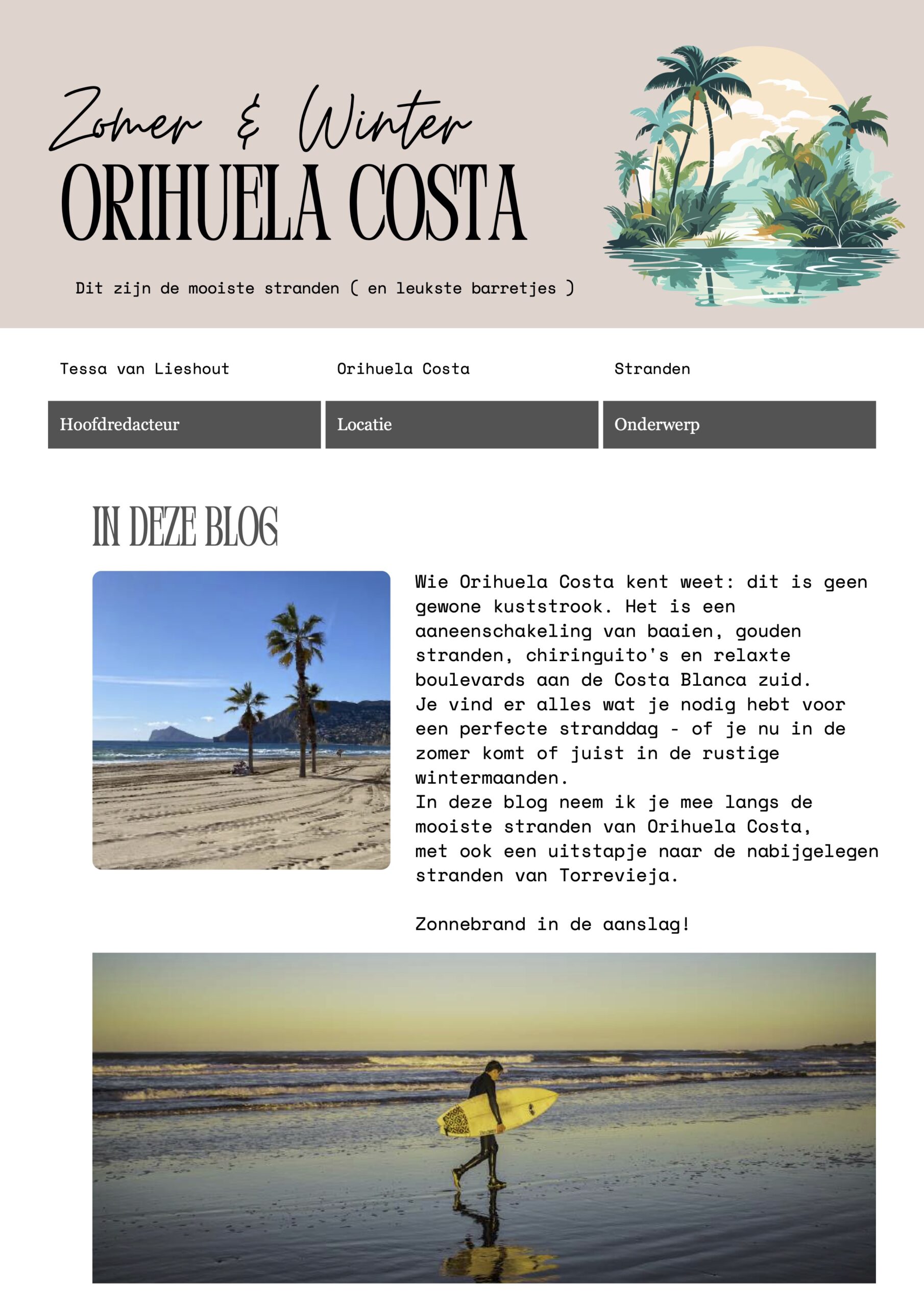 De mooiste stranden van Orihuela Costa